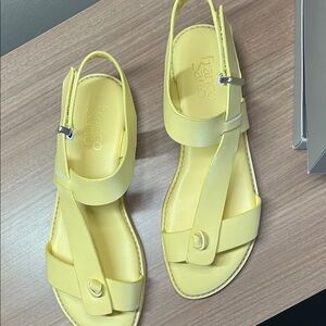 Franco Sarto Sunny Yellow Sandals